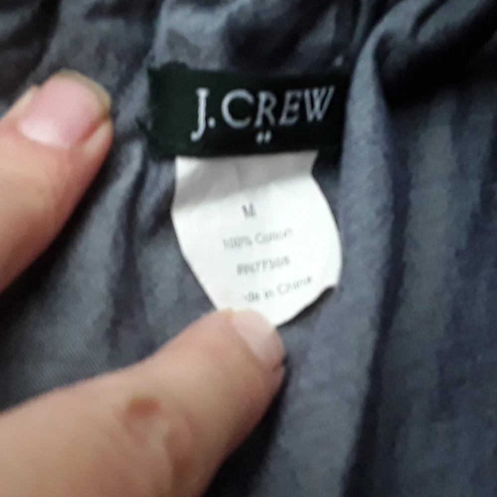 J Crew Chambray Romper - Picture 4 of 7